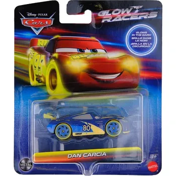 auto na autodráhu Disney Cars Glow Racers Dan Carcia