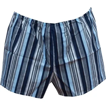 Trenýrky xcena Bavlněné trenky modré s proužky Velikost: M/50