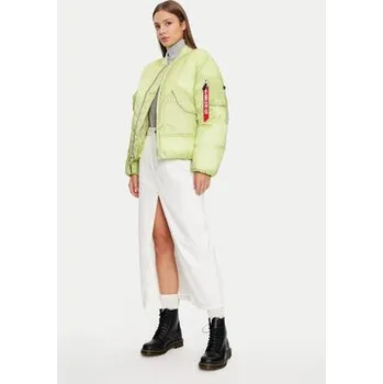 Pánský bomber Alpha Industries Bunda bomber 148004 Zelená Regular Fit M