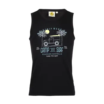 Pánské tílko Pánské tílko Roadsign Australia Barva: Černá, Velikost: M