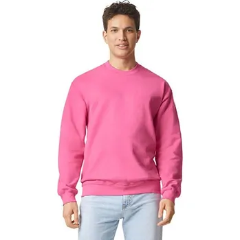 Pánská mikina Gildan Unisex mikina GSF000 Pink Lemonade XXL