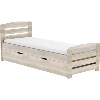 Postel Postel s úložným prostorem Melani 90cm Dub sonoma