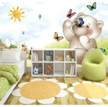 Fototapeta Solution Media 3D tapeta - Medvídek MU1057 6 - Samolepící tapeta - 380-450g/m2