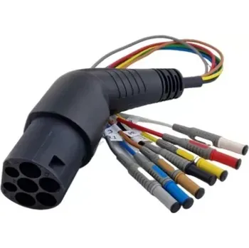 Revizní přístroj EVSE aktivní testovací kabel KPS EVCHECK500