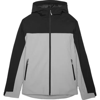 Pánská bunda 4F JACKET CITY S Šedá, Černá