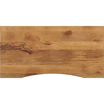 Konferenční stolek vidaXL Stolní deska s výřezem 120x50x2,5 cm masivní hrubý mangovník [370211]