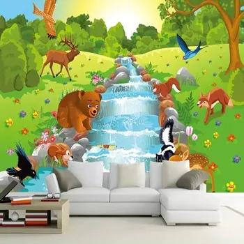 Fototapeta Solution Media 3D tapeta - Zvířecí les II. MU2019 3 - 3D Relief - Vliesová tapeta - 320g/m2