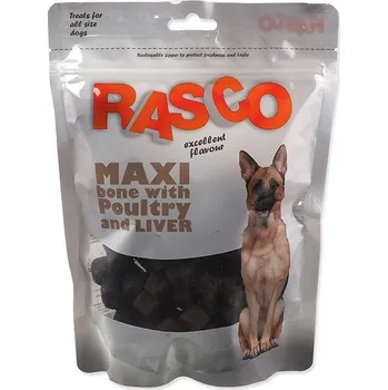 RASCO maxi kostky s drůbežím a játry (5cm) 450g