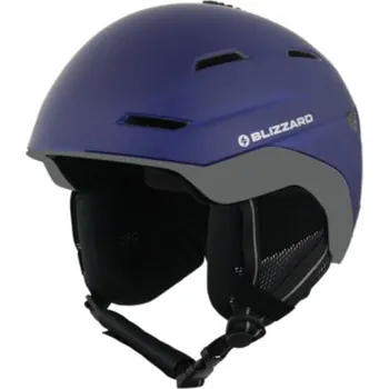 Lyžařská helma BLIZZARD Bormio ski helmet, blue matt/blue matt - 54/58