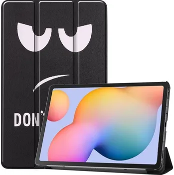Pouzdro na tablet VSECHNONAMOBIL 75305 ART Zaklápěcí pouzdro pro Samsung Galaxy Tab S6 Lite 2024 / S6 Lite 2022 / S6 Lite DON´T TOUCH