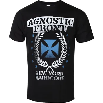 Tričko metal pánské Agnostic Front - BLUE IRON CROSS - PLASTIC HEAD - PH11518 - M