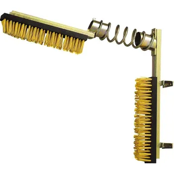 Drbadlo pro skot pružinové 2 kartáče pozinkované