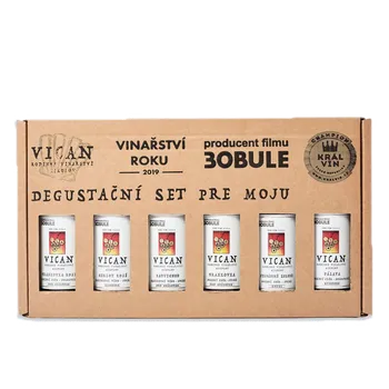 Vinařství Vican Degustační set pre moju 0.187 l