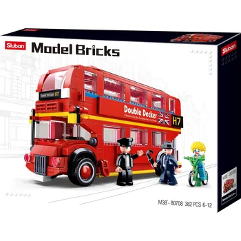Stavebnice Sluban Sluban Model Bricks M38-B0708 Double Decker autobus