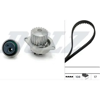 Rozvod motoru Vodní pumpa + sada ozubeného řemene DOLZ KD120