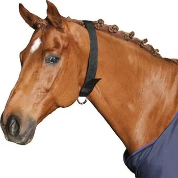 Chov hospodářského zvířete Nylonový řemen na krk pro koně, vel. Full, černý