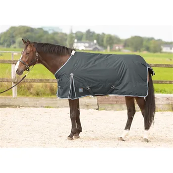 Deka pro koně Nepromokavá deka Harrys Horse Thor 200g, tmavě modrá - 125 cm