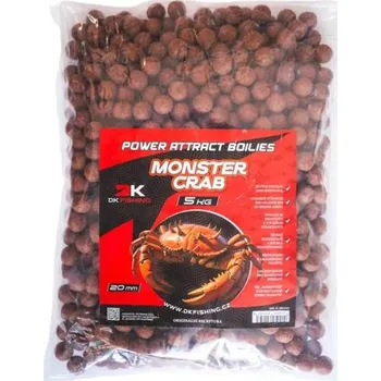 Boilies Boilies DK Fishing Power Attract Monster Crab 20mm 5kg