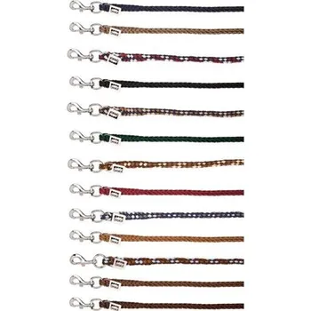 Jezdectví Vodítko Eskadron s klasickou karabinou, 2 m, různé barvy - černé