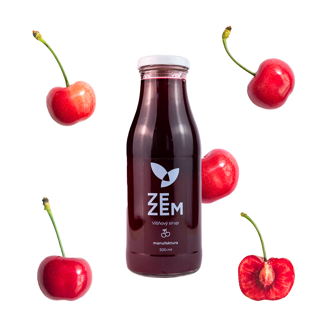 Višňový sirup 500 ml ZEZEM