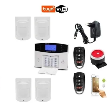 Sada domovního alarmu Alarm bezdrátový Wi-Fi-GSM Security M2B (4+0) drátová sada