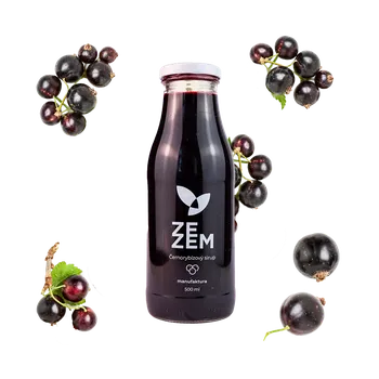 Sirup z černého rybízu 500 ml - ZEZEM