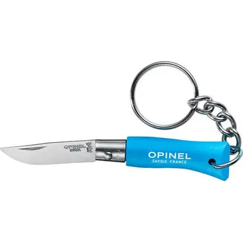 kapesní nůž Opinel Colorama klíčenka N°02 zavírací nůž 3,5 cm, modrá, 002270