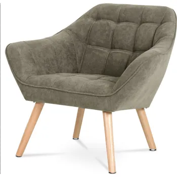 Křeslo Čalouněné křeslo Autronic AK-321 LAN2 světle šedé