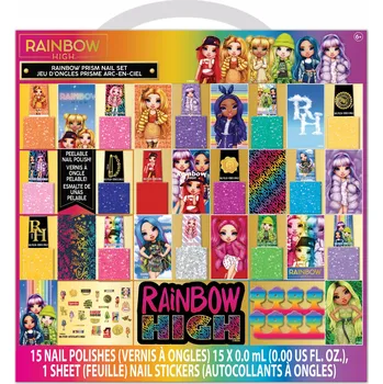 kreativní sada Sada na malování nehtů Townley Girl Rainbow High