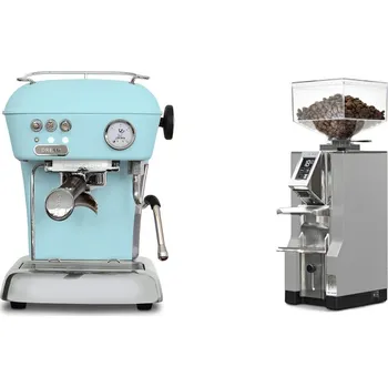 Kávovar Ascaso Dream ONE, Kid Blue + Eureka Mignon Libra, CR grey