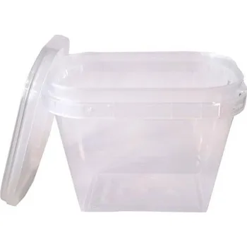 Jednorázové nádobí Kelímek průhledný s víčkem 450ml