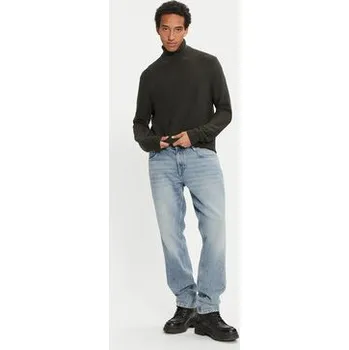 Dámský svetr Mustang Rolák Elgin 1015478 Černá Regular Fit XL