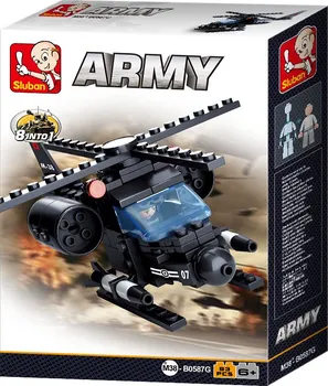 Stavebnice Sluban Sluban Army M38-B0587G helikoptéra 