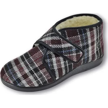 Dámské pantofle Dámské bačkory Rogallo 4372-015 Barva: Hnědá, Velikost: 40