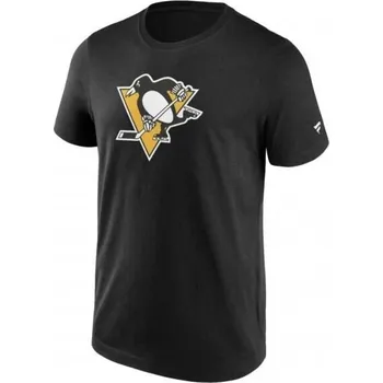 Pánské tričko Pánské triko FANATICS NHL PRIMARY LOGO GRAPHIC PITTSBURGH PENGUINS L Černá, Mix