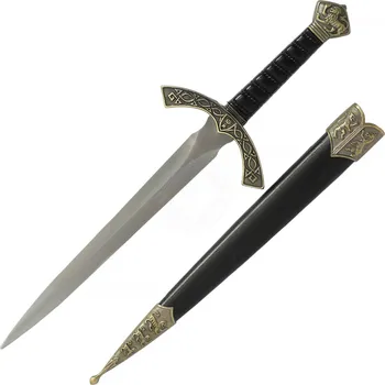 Replika zbraně Haller Anglická rytířská dýka s pochvou