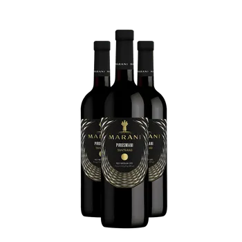 3x Pirosmani červené polosuché víno