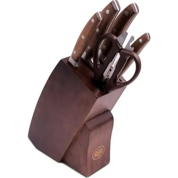 Kuchyňský nůž CS SOLINGEN CS KOCHSYSTEME Sada nožů ve stojanu 6 ks PREMIUM CS-086855