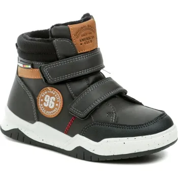 Dívčí zimní obuv American Club XD101-24 černé dětské zimní boty EUR 27