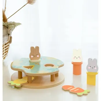 Dřevěná hračka Classic World dřevěná Pop-up hra