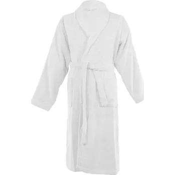Dámský župan Bílý bavlněný župan velikost S/M Lindu – Tiseco Home Studio ID_1695342