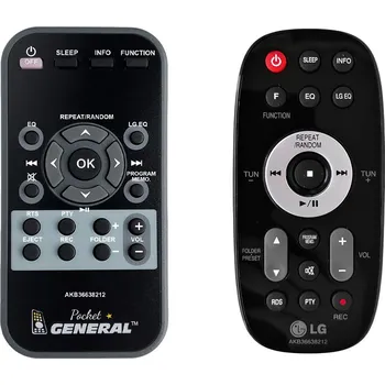 Dálkový ovladač LG AKB36638212 - dálkový ovladač duplikát