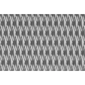 Plech Perfoo Tahokov 43x13x2,5, Nerez 1,5x1000x2000mm