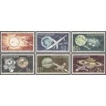 Sběratelství Výzkum vesmíru - čistá - č. 1302-1307