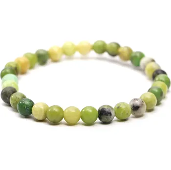 Náramek Magieprirody.cz Náramek Opál zelený - 6 mm kuličky #824 - z přírodních kamenů