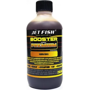 Návnadové aroma JETFISH - Booster Premium Classic 250 ml Squid Krill