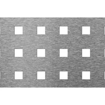 Plech Perfoo Děrovaný plech Qg 15-40, Nerez 1,5x1000x2000mm