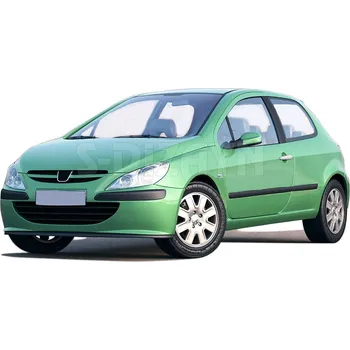 Nerez kryty klik Peugeot 307 - 4 ks -- rok výroby 2001-2008