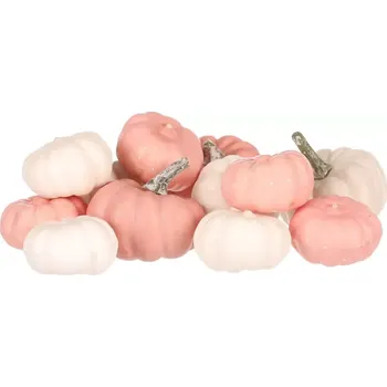 Dekorativní polštářek Dýně plastová, mix (12 ks) PRZ4027 - SLEVA 3% s kodem radost25