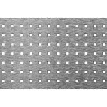 Plech Perfoo Děrovaný plech Qg 5-16, Ocel 1x1000x2000mm